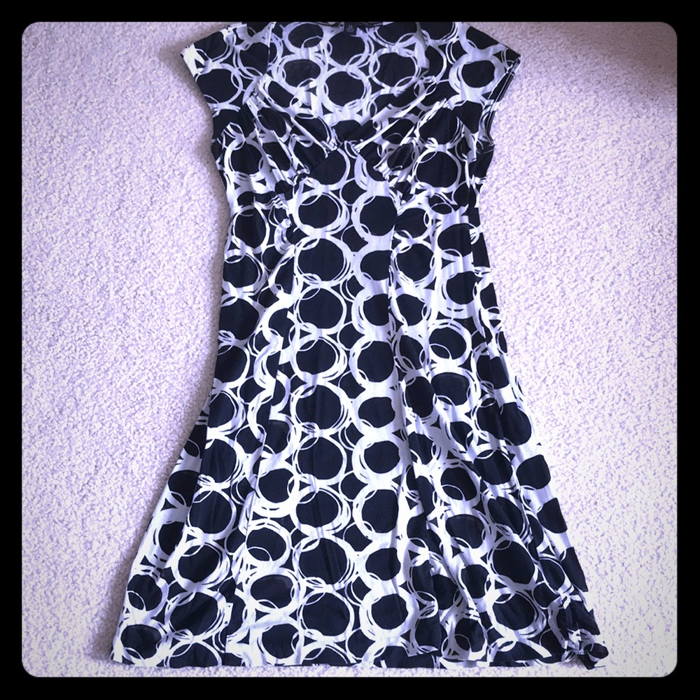 Black and White Dress